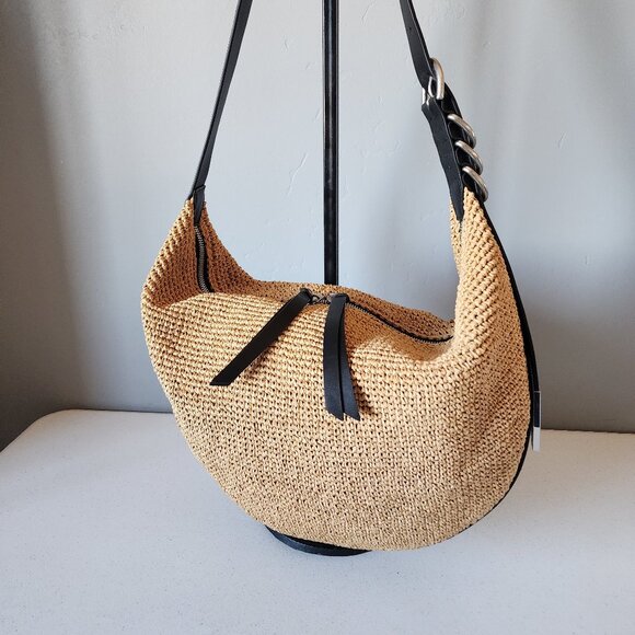 Rag & Bone Straw Hobo "EUC" - Picture 8 of 16